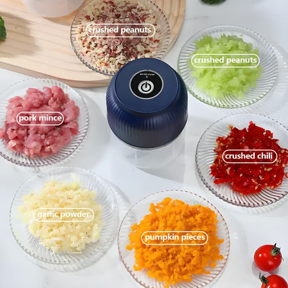 💥LAST DAY SALE 49% OFF⏰50K+ SOLD!🎅Electric Garlic Chopper,Mini Portable Veggie Chopper
